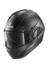 Kask szczękowy Shark EVO-GT Encke czarno szary matowy
