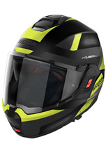 Kask szczękowy Nolan N120-1 Subway N-Com czarno-żółty matowy