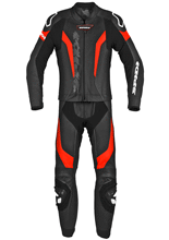 Kombinezon motocyklowy dwuczęściowy Spidi Laser Touring czarno-czerwony